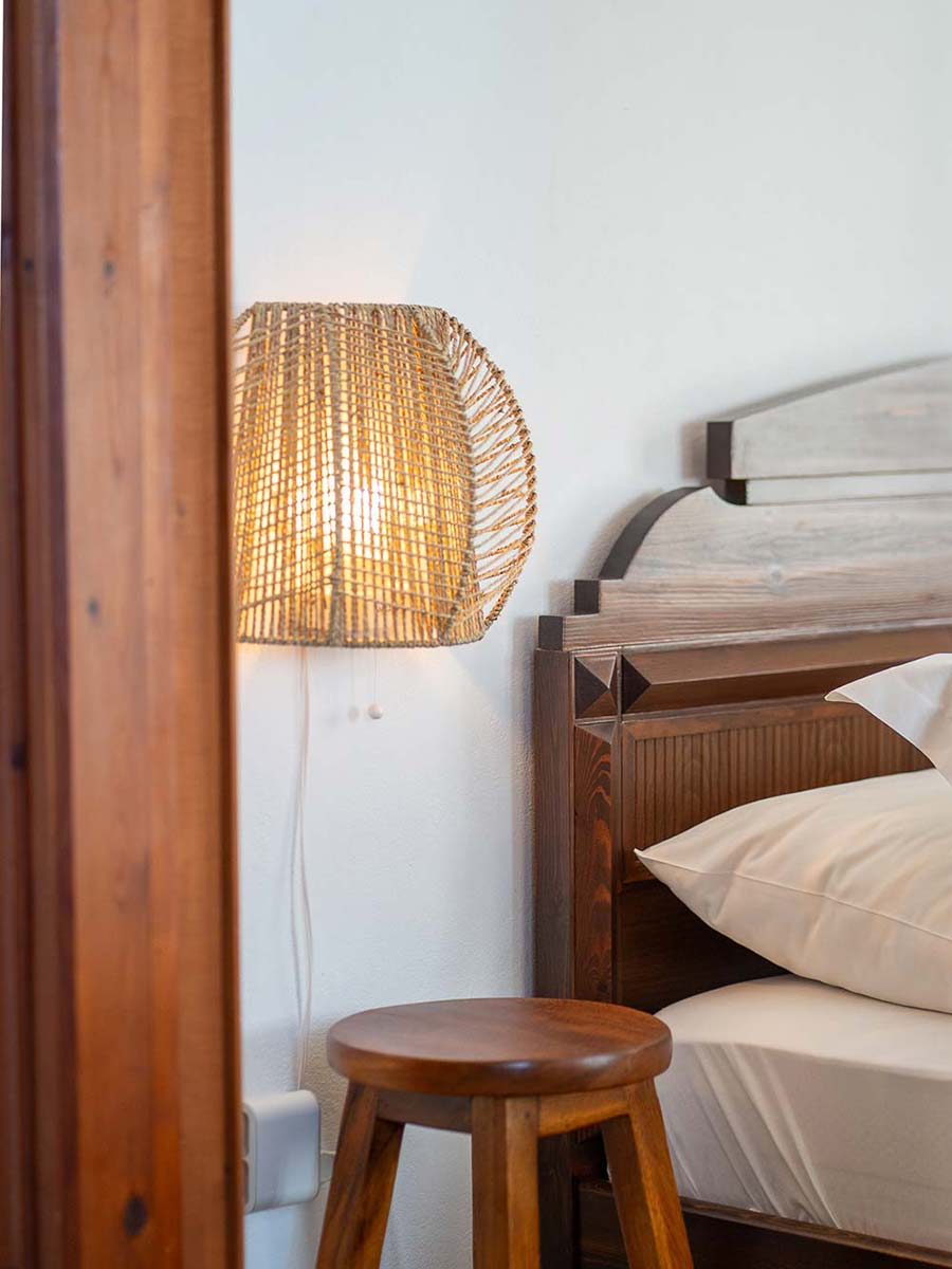 Λεπτομέρειες διακόσμησης στο διαμέρισμα Βουκαμβίλια, στα Mirsini apartments στη Σίφνο